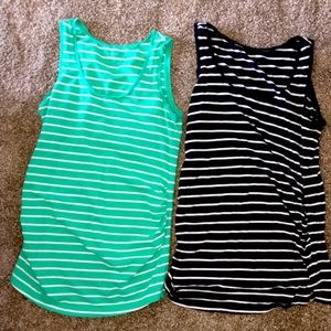 Size small motherhood maternity tanks
